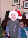 Always the helper, Jacob was Santa's helper, passing out all the gifts.