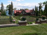 Believe it or not, this is just the carriage house for Glensheen.  Yes, this is where the cows and horses live and poop.  We should all be so lucky to live like the Congdon's livestock!