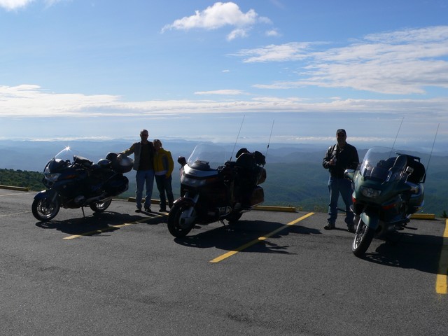 The crew at Grandfather Mountain