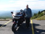 Me and my trusty steed on Grandfather Mountain
