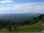 A view from the top of Grandfather Mountain