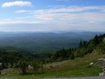 A view from the top of Grandfather Mountain