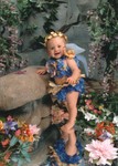 Mommy made Samantha's costume, except the wings.