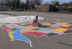 How many parents can honestly say that their four year-old had ridden her bike all the way across the state of Wisconsin?!