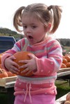 Previously, the only pumpkins with which Samantha was familiar were the mellowcreme kind.